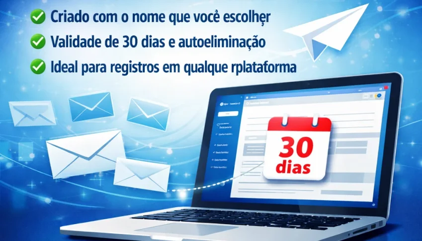 Email temporario e seguro
