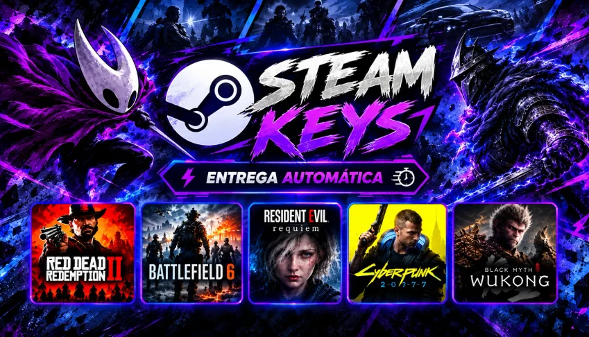 Steam Keys (Entrega Automática)
