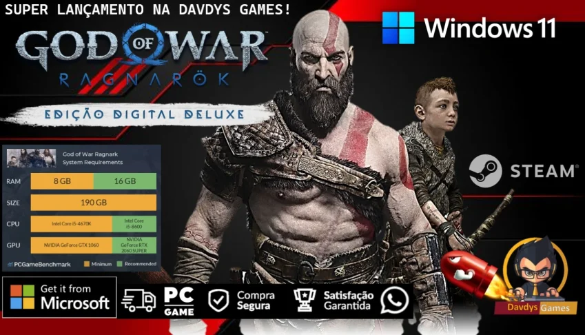 God of War Ragnarok Deluxe Edition PC Steam