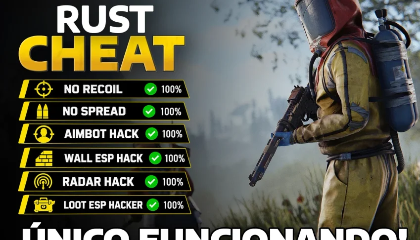 Rust Cheat Hack - Aimbot, Esp, Wall, No Recoil, Radar Etc