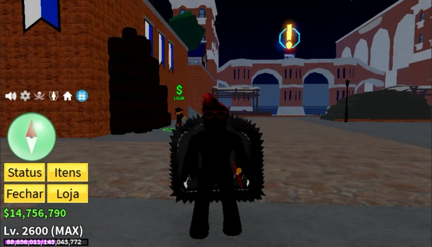 Conta no Roblox Blox Fruits PC LEV 2600