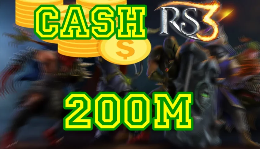 200M em GOLD Runescape3