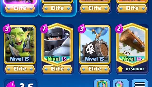 CONTA NIVEL 14 CLASH ROYALE