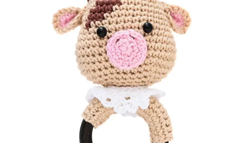 Chocalho Boizinho Amigurumi