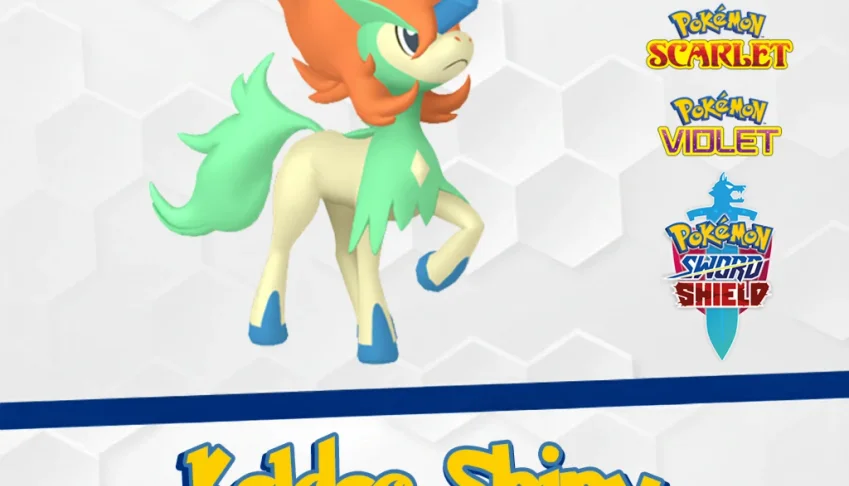 Keldeo Shiny LEGÍTIMO - Pokemon Scarlet Violet Sword Shield
