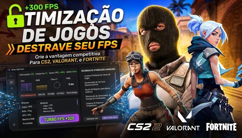 SEU PC EM MODO MONSTRO! ⚡ Esqueça os Travamentos e Turbine s