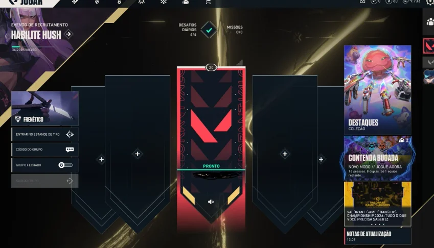 Contas Lvl 20 Valorant Conta É pc-Full Acesso-ACC SERVER BR