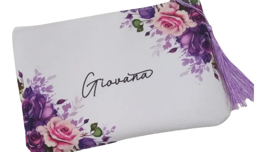 Kit 30 Necessaires Clutch Personalizadas 20 x 13 cm