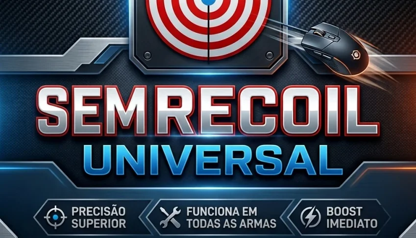 Anti Recoil Universal(Pc) Funciona Em Todos Os Mouses!