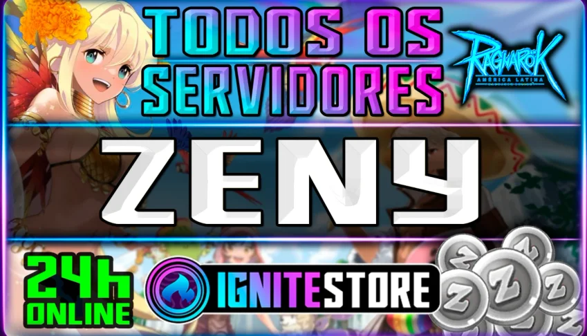 Ragnarok Latam - Zenys - [Todos Os Servidores]