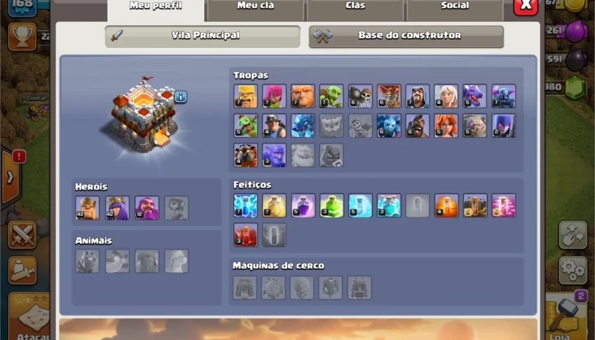 Clash of clans CV11,10,9