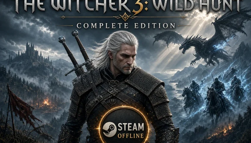 THE WITCHER 3: WILD HUNT — COMPLETE EDITION STEAM OFFLINE
