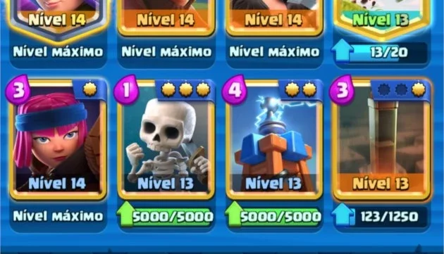 Conta Clash Royale Nvl14 com todos os heróis!!!