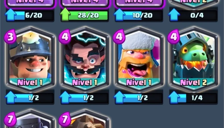 Conta avançada Clash royale