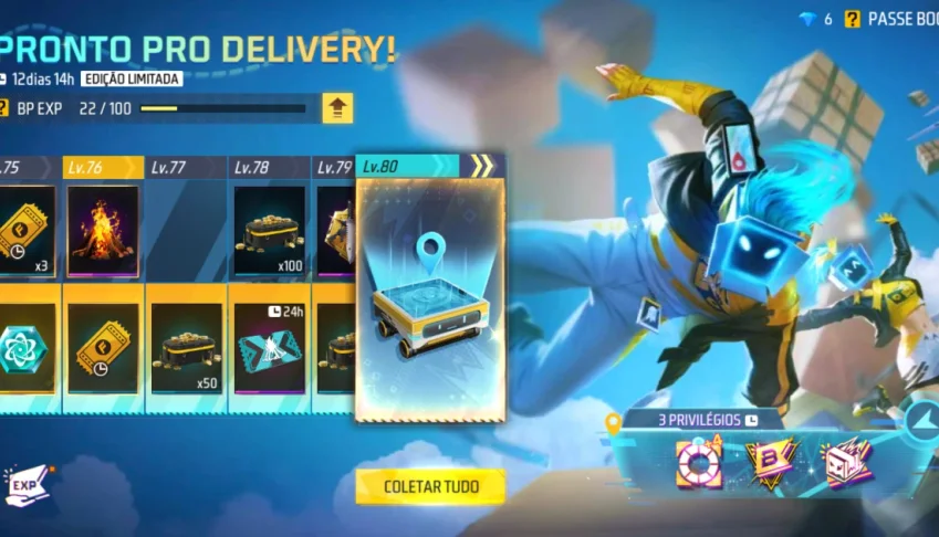 Passe de free fire