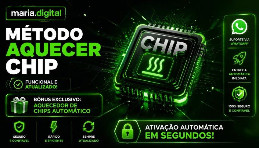 🔥 Método De Aquecimento + Maturador De Chips Automático