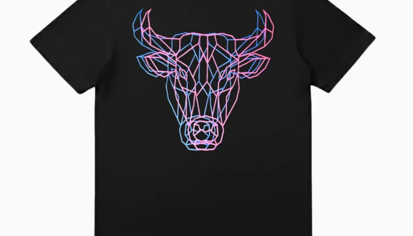 Camiseta Preta Touro