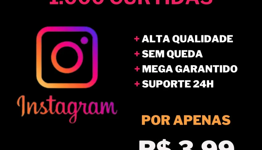 1.000 Curtidas no Instagram