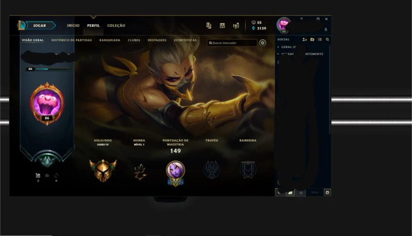 Gold borda platina