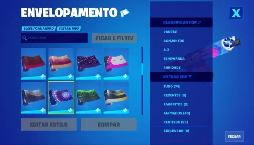 Conta do fortnite capítulo 2 temporada 2
