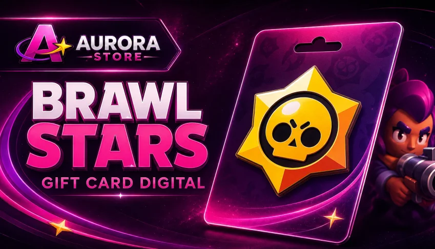 Gift Card Brawl Stars - Código Digital - Saldo Brawl Stars