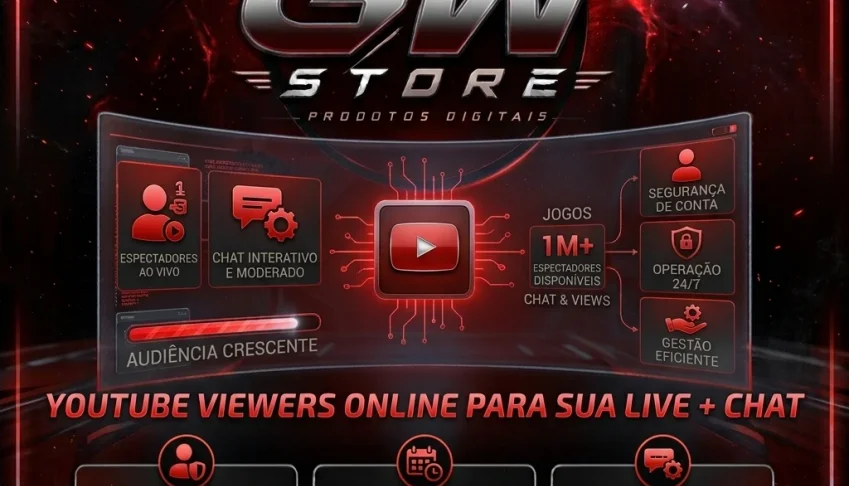 Youtube Viewers Online Para Sua Live + Chat