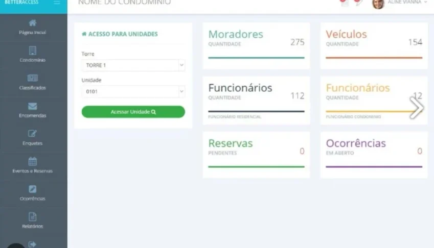 Sistema Gerenciador De Condomínios Prédios Script Php Site