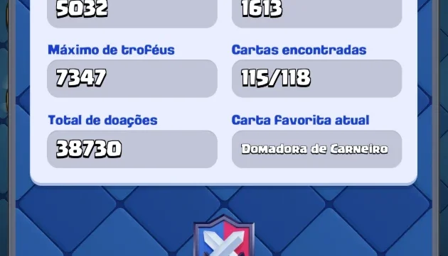 Vendo conta Clash royale