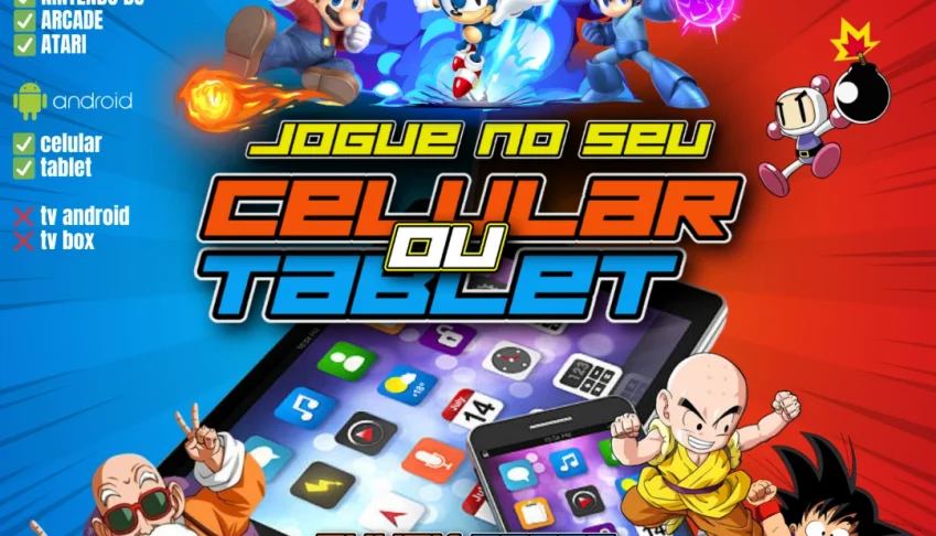 Super Pacote De +10 Mil Jogos Retrô Mobile 📲🚀