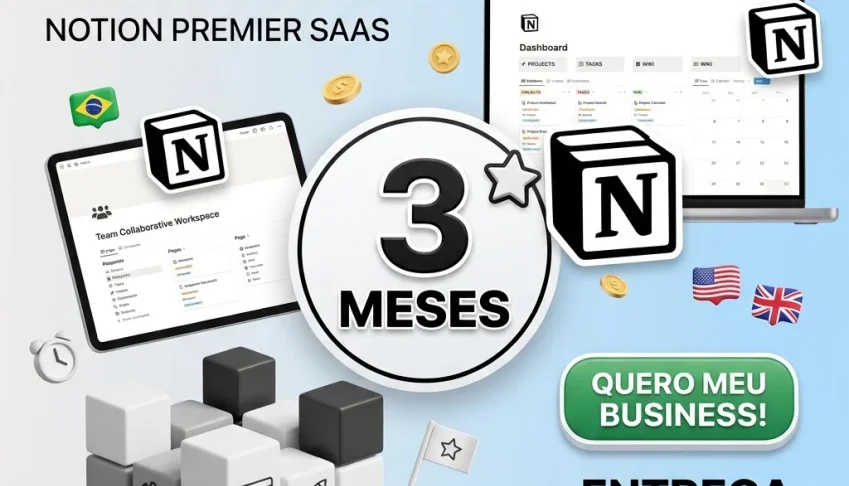 Notion Business Premium - 30 dias