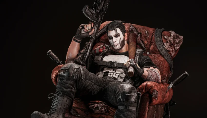 Punisher - 3D STL