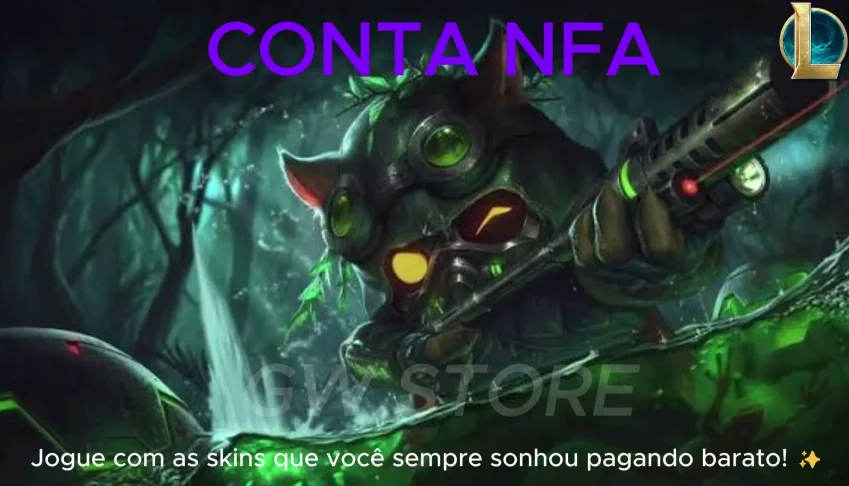Conta League of Legends - NFA Prata
