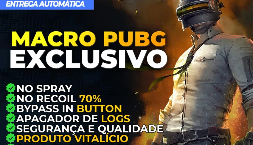 PUBG MACRO (STEAM) - 100% SAFE - ATUALIZAÇÕES AUTOMÁTICAS