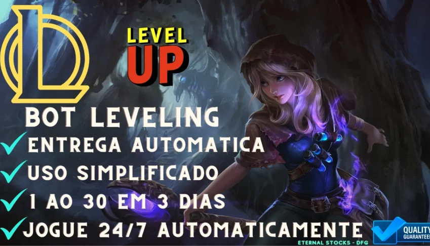 Bot De Upar Contas De League Of Legends (Vitalicio)