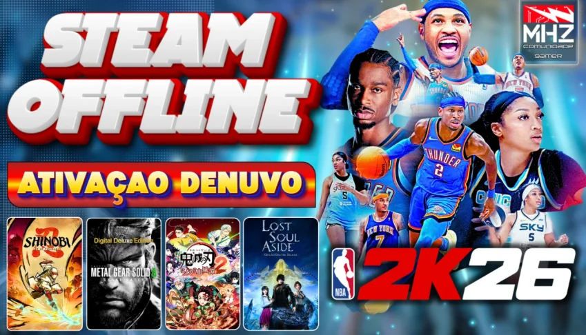 NBA 2k26 SuperStar - Conta Jogos Steam OFFLINE