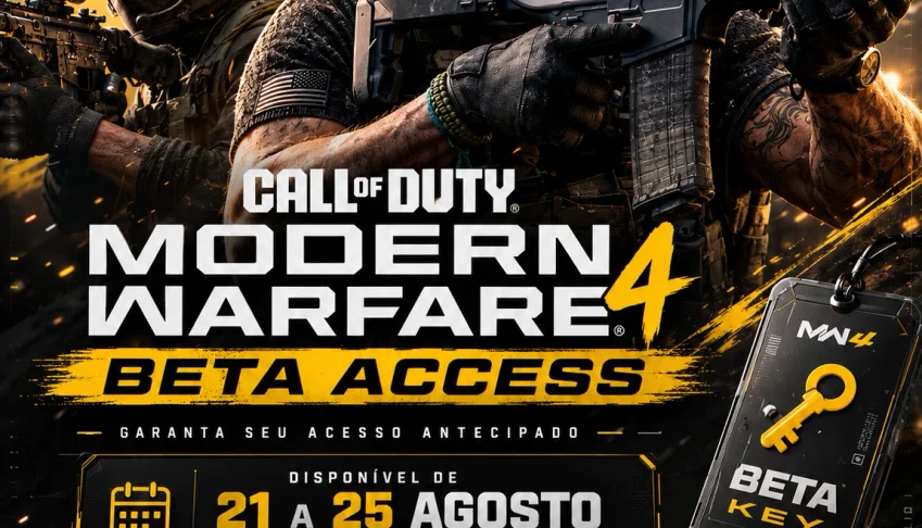 MW4 ACESSO ANTECIPADO BETA ( 21 ATÉ 25 AGOSTO )