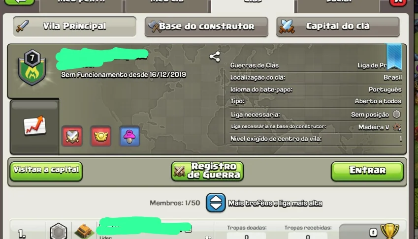 Clã nível 7 Clash of clans