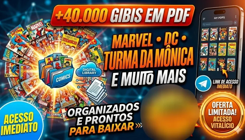 40Mil quadrinhos HQs