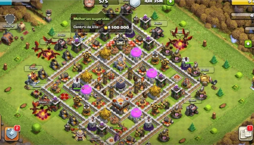 Vila do Clash of Clash a venda -> Cv11 Full só chegar e upar