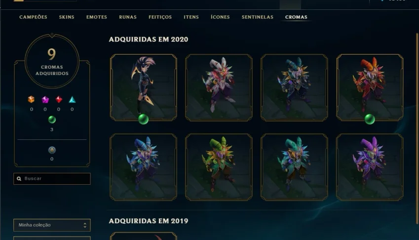 Conta League of Legends