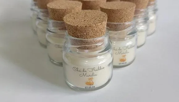 Mini Vela Perfumada Chá de Fraldas 40g