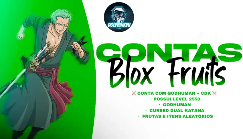 Contas Bloxfruit ⚔️ Conta Com Godhuman + Cdk ⚔️