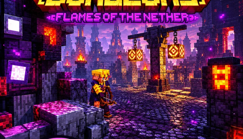 Dlc Minecraft Dungeons Flames Of The Nether
