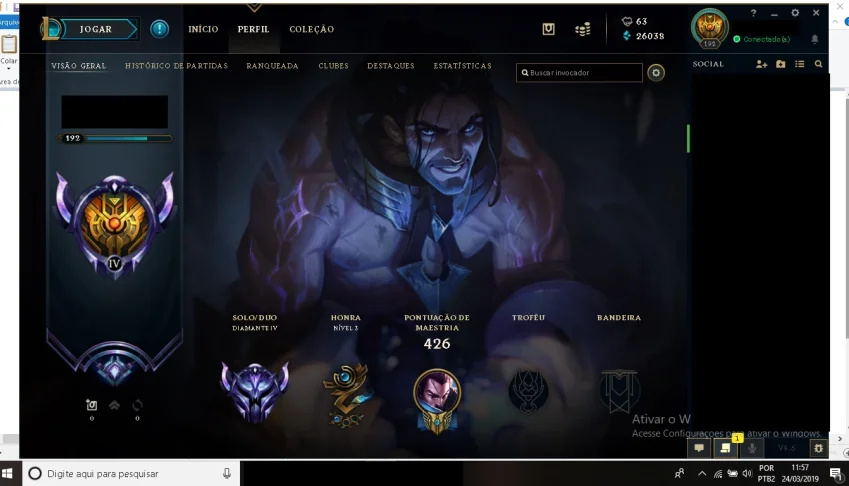 LEAGUE OF LEGENDS -- DIAMANTE -- BOM PREÇO!
