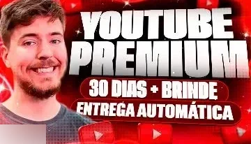 Youtube Premium Familiar/ ( 1 Mês )