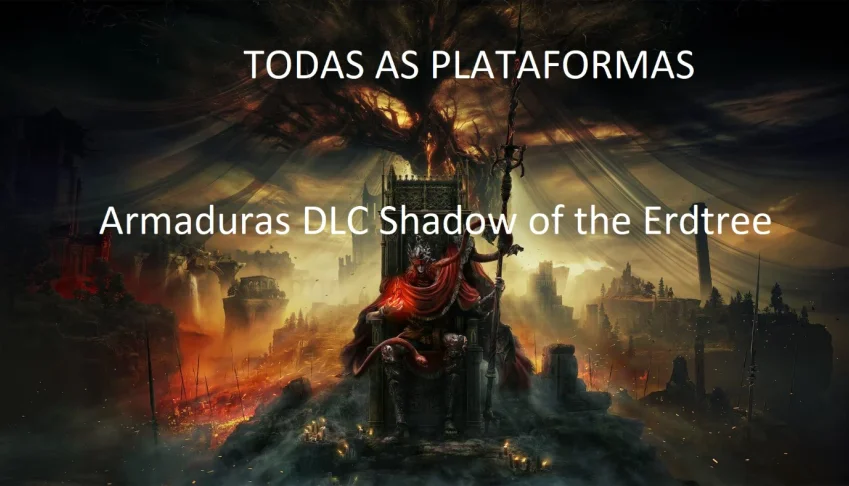 Elden Ring Pacote Armaduras DLC Shadow of the Erdtree