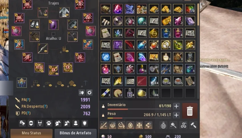 Vendo Conta Nova Rng Alto+++ 2000 Dano Contra Edania 400Ap
