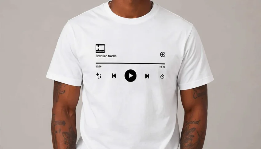 Camiseta Branca Play