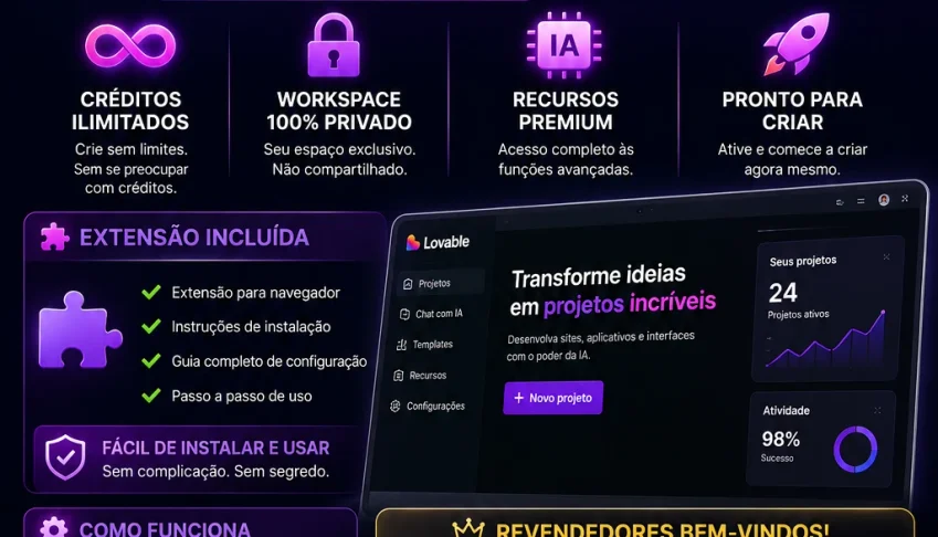 Lovable Infinito Acabe C/ O Fim De Créditos + Workspace Priv