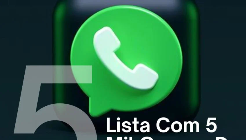 Lista Com 5 Mil Grupos De Whatsapp MAIS BÔNUS